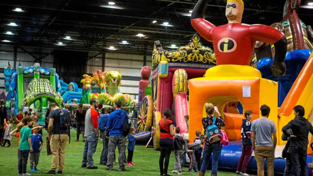 foire des frimousses - jeux gonflables